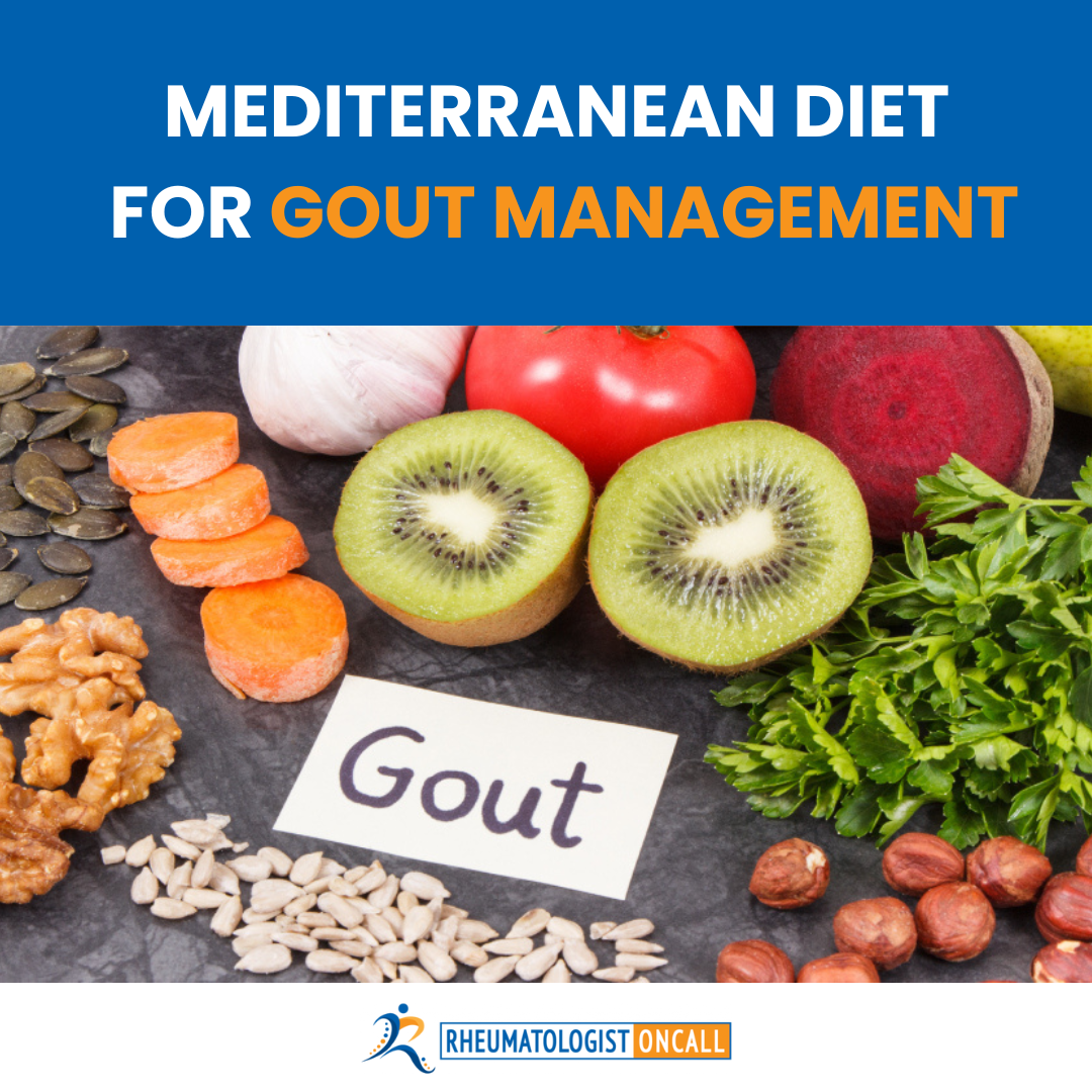 Mediterranean diet for gout management